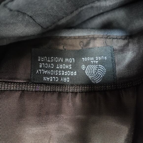 Vintage Burberrys Blazer Mens 44R? Wool Sport Coat Jacket 2 Button Union Made - Picture 15 of 16